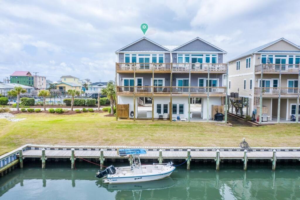 Waterfront*Steps To Beach*Boat Launch*Kayaks*Pools Villa Topsail Beach Eksteriør bilde