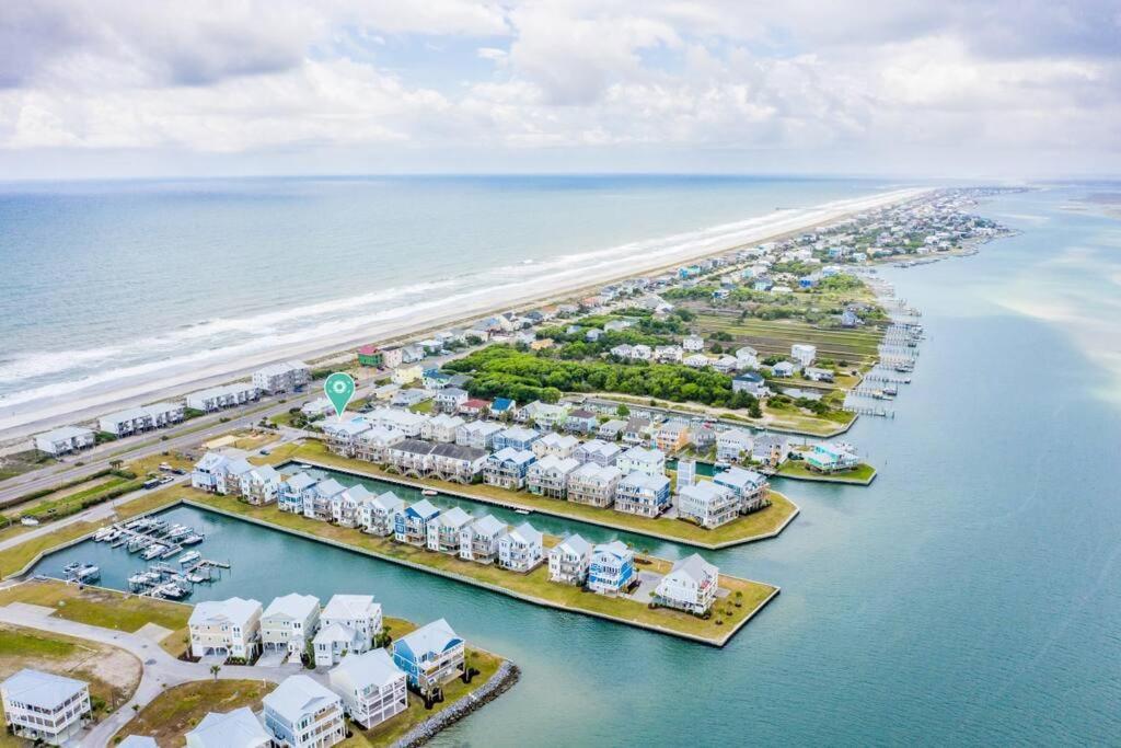 Waterfront*Steps To Beach*Boat Launch*Kayaks*Pools Villa Topsail Beach Eksteriør bilde